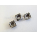 China Manufacture Supply high quality good price DIN928/DIN929 s/s carbon steel jointing nut square weld nut